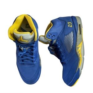 Air Jordan 5s “laney Varsity Royal”